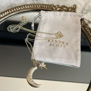 Kendra Scott Moon Pendent Necklace